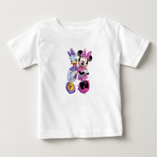 Mickey  Friends  Daisy  Minnie Baby T_Shirt