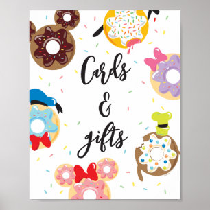 Mickey & Friends Donut Sweet One - Cards & Gifts Poster
