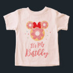 Mickey & Friends Donut Sweet One - First Birthday Toddler T-shirt<br><div class="desc">Celebrate your child's first birthday with delightful Mickey Mouse and friends donuts. These charming products will be sure to be a hit at any birthday party!</div>
