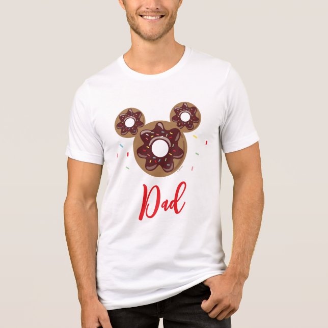 Mickey & Friends Donut Sweet One - First Birthday Tri-Blend Shirt (Front)