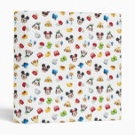 Mickey &amp; Friends Emoji Pattern Binder