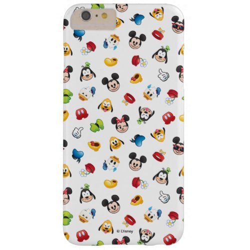 Mickey  Friends Emoji Pattern Barely There iPhone 6 Plus Case