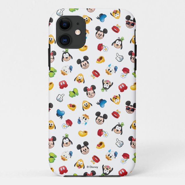 Mickey & Friends Emoji Pattern Case-Mate iPhone Case (Back)
