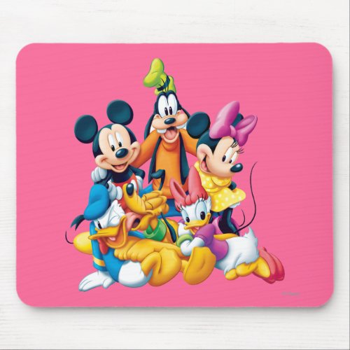 Mickey  Friends  Fab Five Mouse Pad