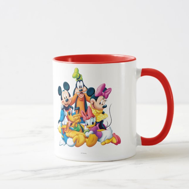 Mickey & Friends | Fab Five Mug (Right)