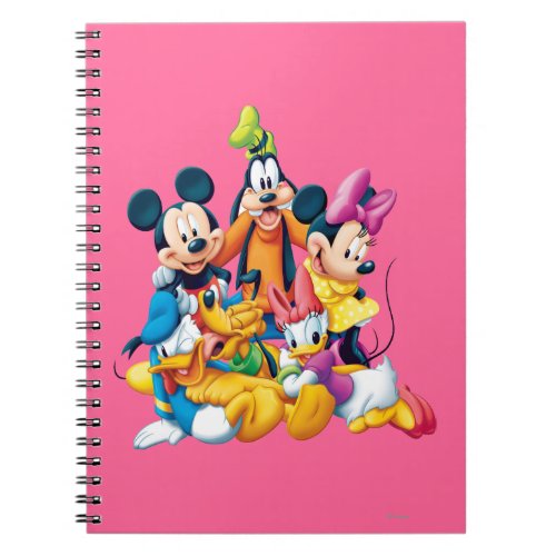 Mickey  Friends  Fab Five Notebook