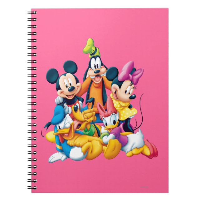 Mickey & Friends | Fab Five Notebook (Front)