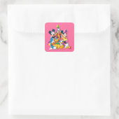 Mickey & Friends | Fab Five Square Sticker (Bag)