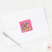 Mickey & Friends | Fab Five Square Sticker (Envelope)