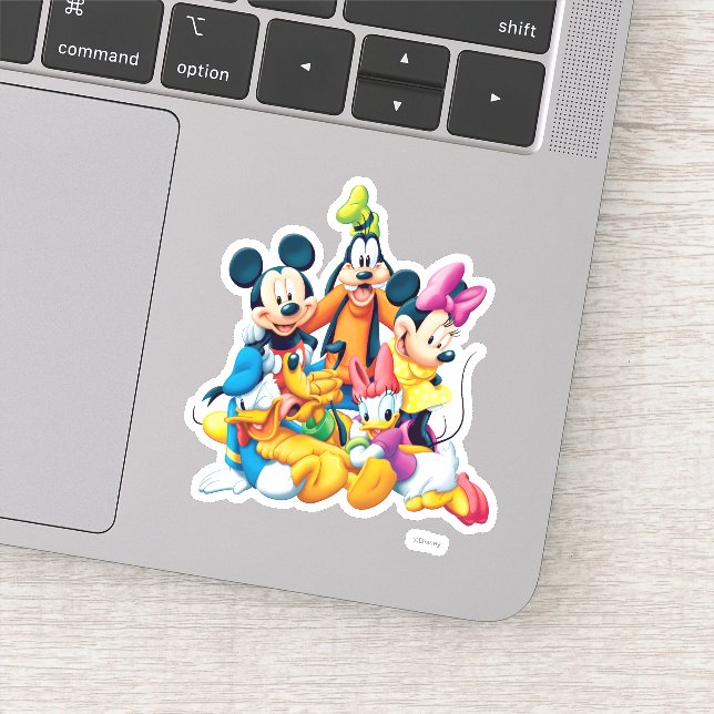 Mickey & Friends | Fab Five Sticker (Detail)