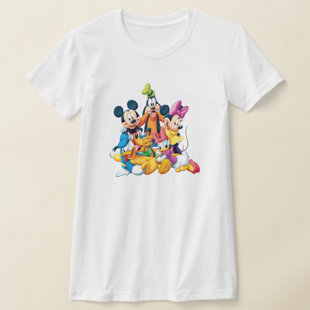 Disover Mickey and Friends Fab Five T-Shirt