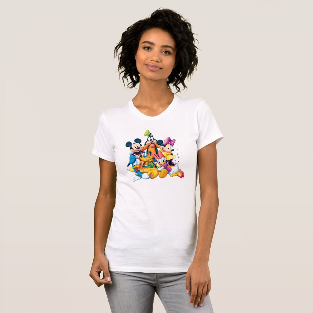 Disover Mickey and Friends Fab Five T-Shirt