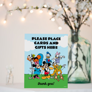 Mickey & Friends Golf Birthday Cards & Gifts Foam Board