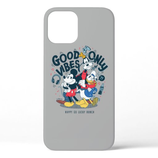 Mickey & Friends | Good Vibes Only iPhone 12 Case