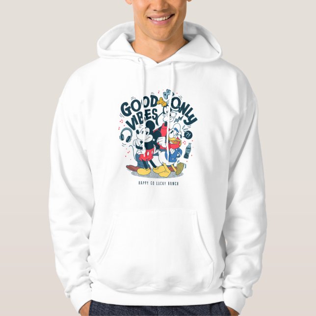 Mickey & Friends | Good Vibes Only Hoodie (Front)