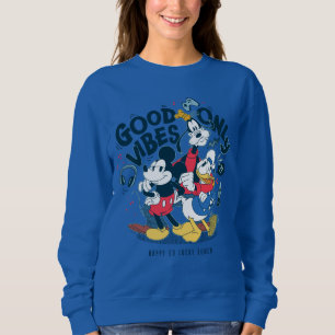 Mickey & Friends   Good Vibes Only Sweatshirt