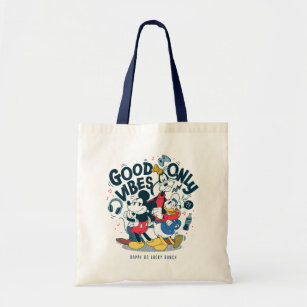 Mickey & Friends   Good Vibes Only Tote Bag