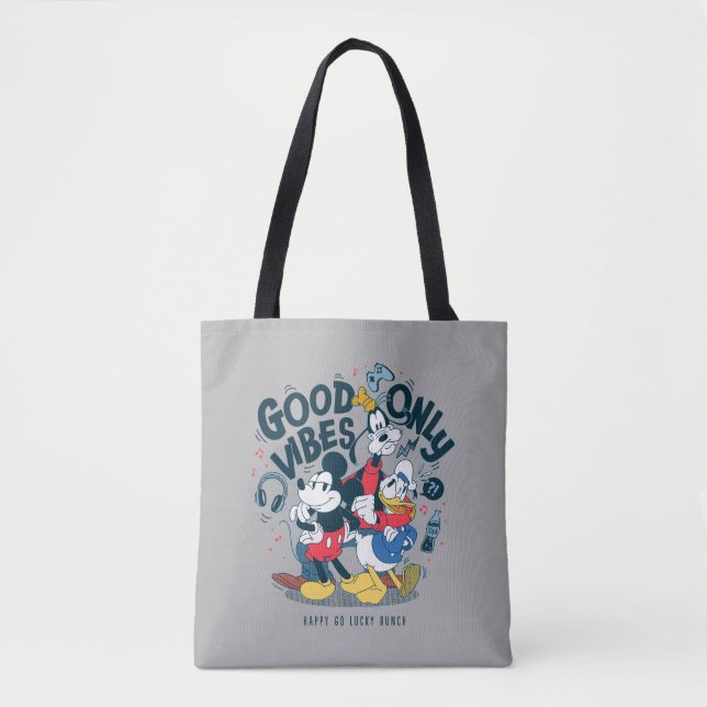 Mickey & Friends | Good Vibes Only Tote Bag (Front)