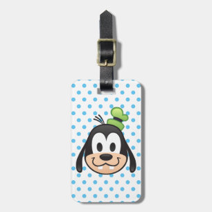Mickey & Friends Goofy Emoji Luggage Tag
