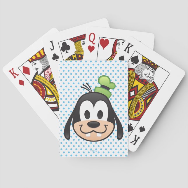 Mickey & Friends | Goofy Emoji Playing Cards (Back)