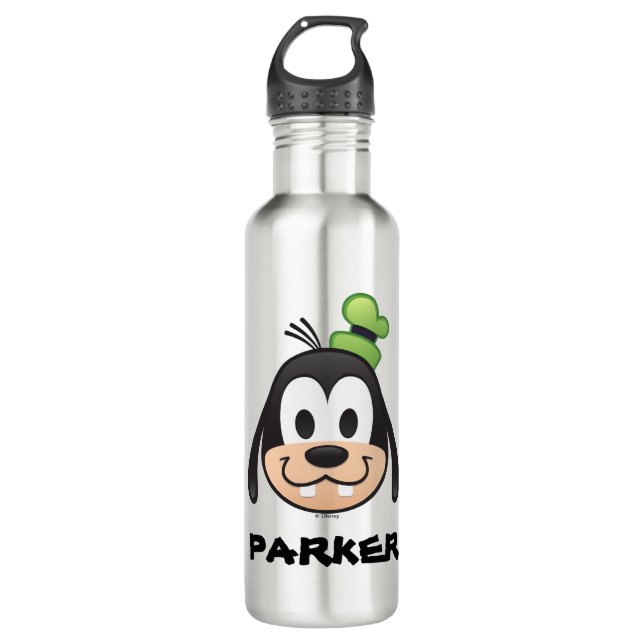Mickey & Friends | Goofy Emoji Stainless Steel Water Bottle (Front)