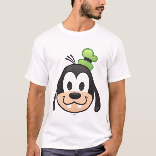 Mickey  Friends  Goofy Emoji T_Shirt