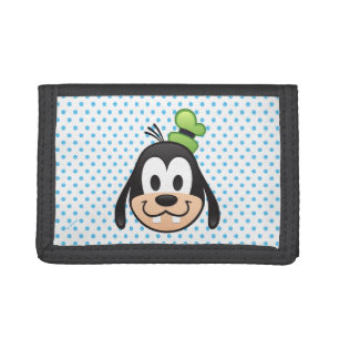 Mickey & Friends Goofy Emoji Trifold Wallet