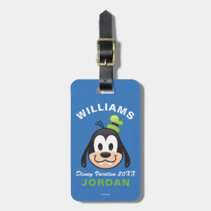 Mickey & Friends Goofy - Family Vacation Luggage Tag