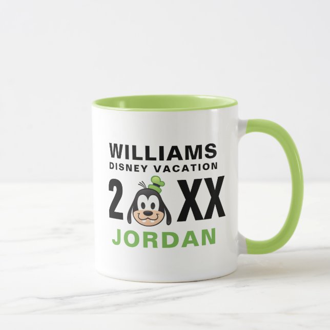 Mickey & Friends | Goofy - Family Vacation Mug (Right)