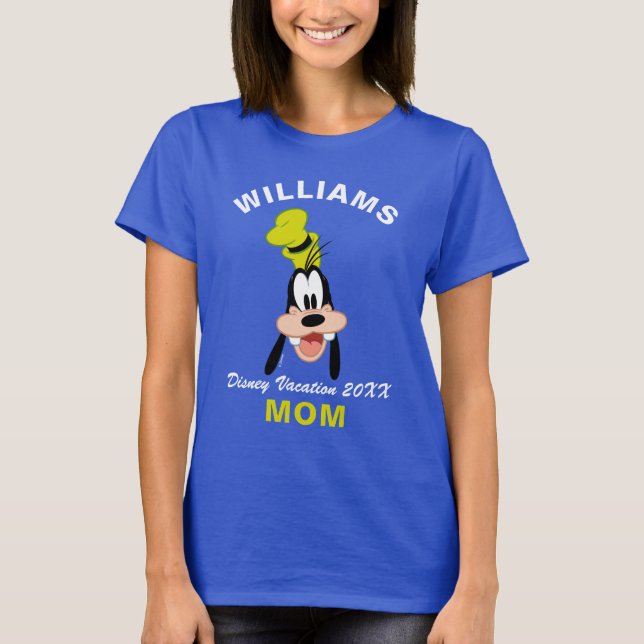 Mickey & Friends | Goofy - Family Vacation & Year T-Shirt (Front)