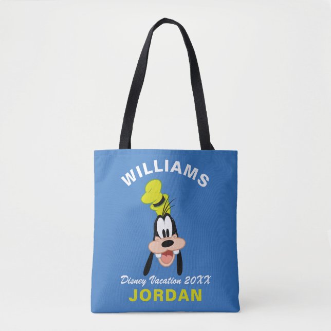 Mickey & Friends | Goofy - Family Vacation & Year Tote Bag (Front)