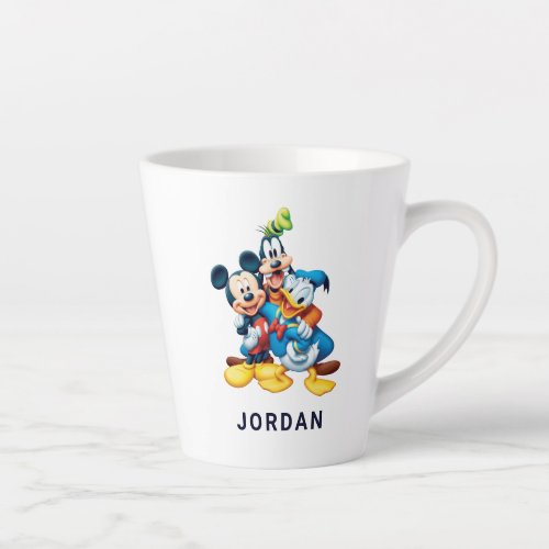 Mickey  Friends  Group Hug Latte Mug