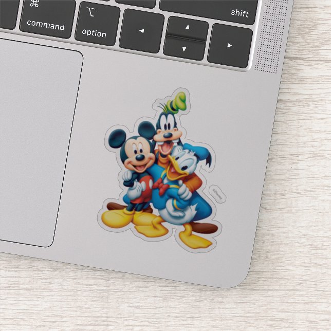 Mickey & Friends | Group Hug Sticker (Detail)