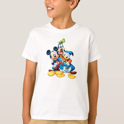 Mickey  Friends  Group Hug T_Shirt