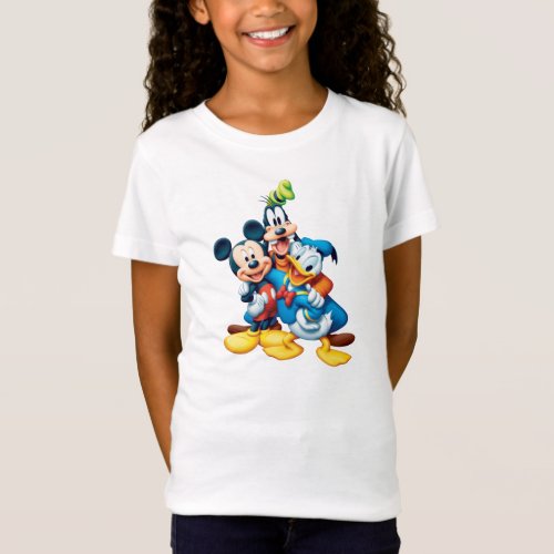 Mickey  Friends  Group Hug T_Shirt