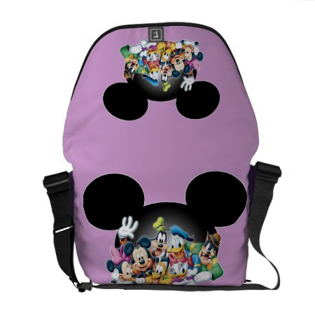 Mickey & Friends | Group In Mickey Ears Messenger Bag