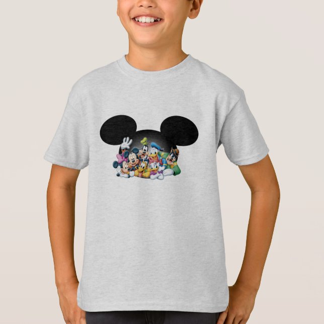 Mickey & Friends | Group in Mickey Ears T-Shirt (Front)