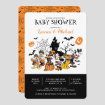Mickey & Friends Halloween Baby Shower Invitation
