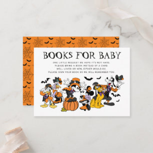 Mickey & Friends Halloween Baby Shower Place Card