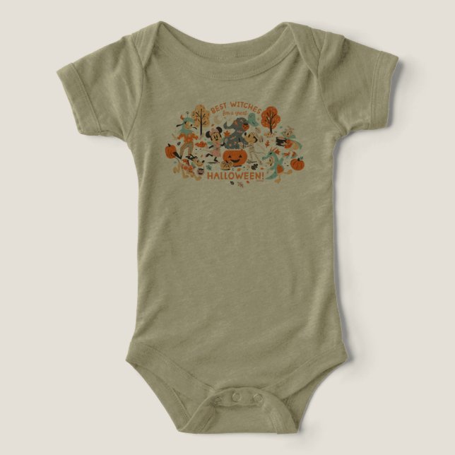Mickey & Friends Halloween Best Witches Infant T-shirt (Design Front)
