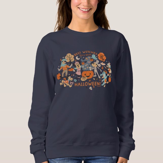 Mickey & Friends Halloween Best Witches Sweatshirt (Front)