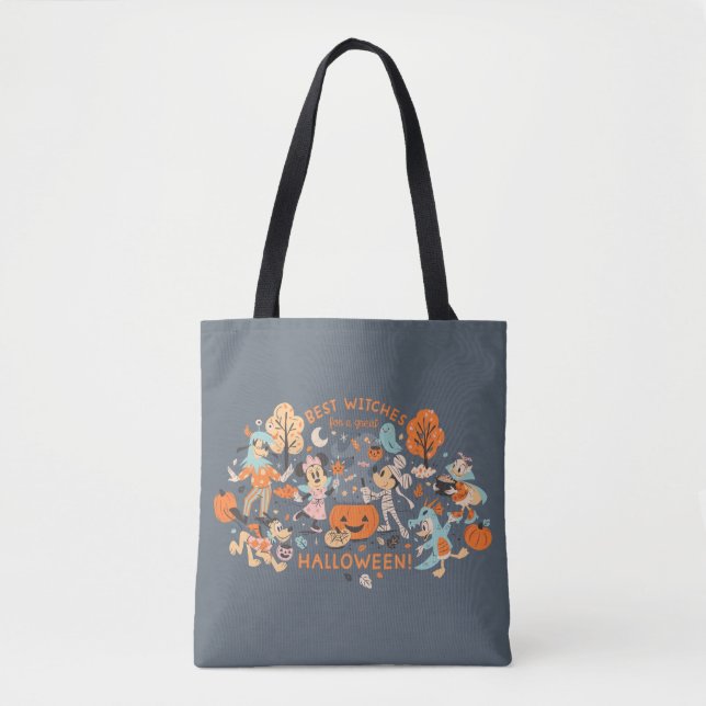 Mickey & Friends Halloween Best Witches Tote Bag (Front)