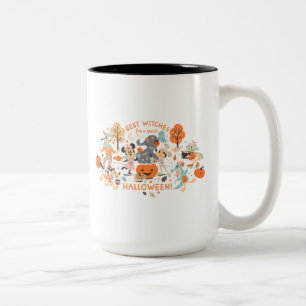 Mickey & Friends Halloween Best Witches Two-Tone Coffee Mug