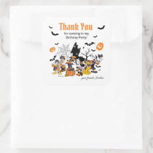 10/30/50/100 Pieces Disney Horror Halloween Witch Prank Stickers