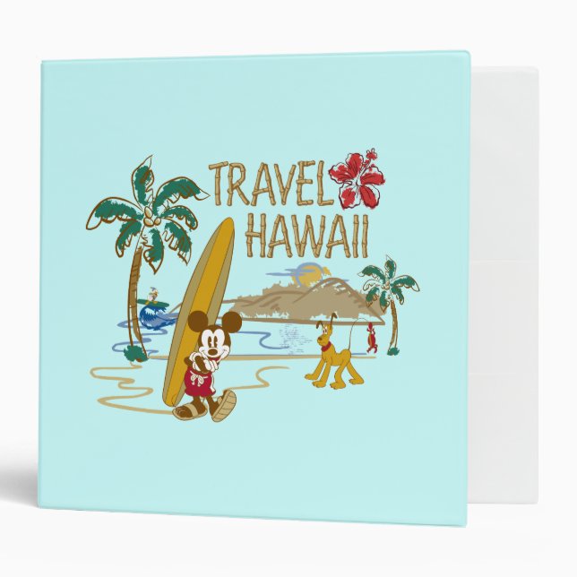 Mickey & Friends | Hawaii Binder (Front/Inside)