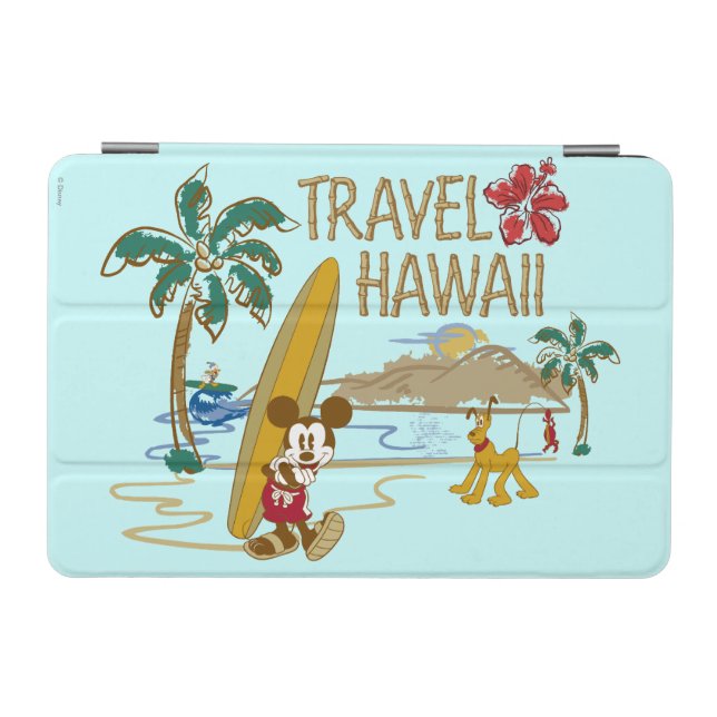 Mickey & Friends | Hawaii iPad Mini Cover (Horizontal)