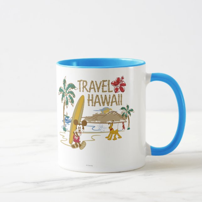 Mickey & Friends | Hawaii Mug (Right)