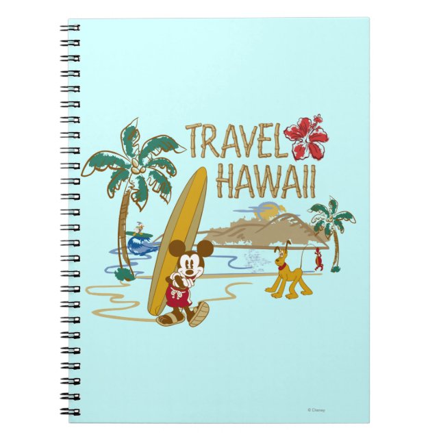 Mickey & Friends | Hawaii Notebook (Front)