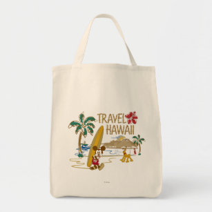 Mickey & Friends   Hawaii Tote Bag