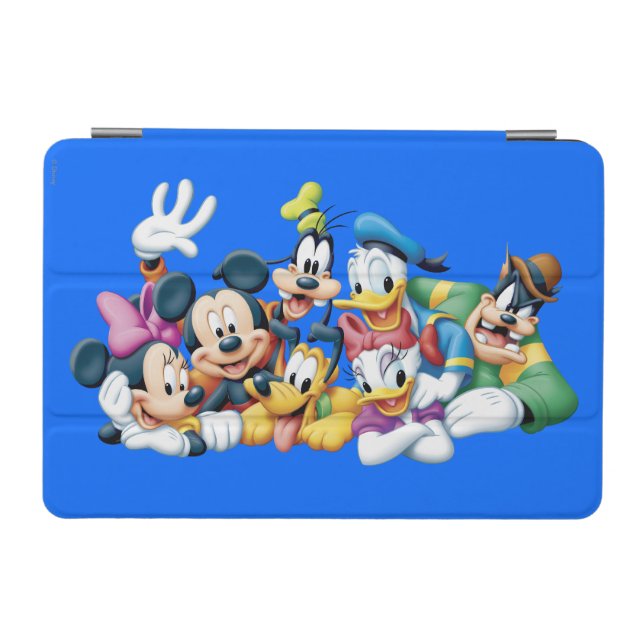 Mickey & Friends | Kneeling iPad Mini Cover (Horizontal)